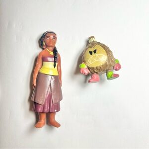 Disney - Moana Characters Cake Topper Figurine Toy Bundle